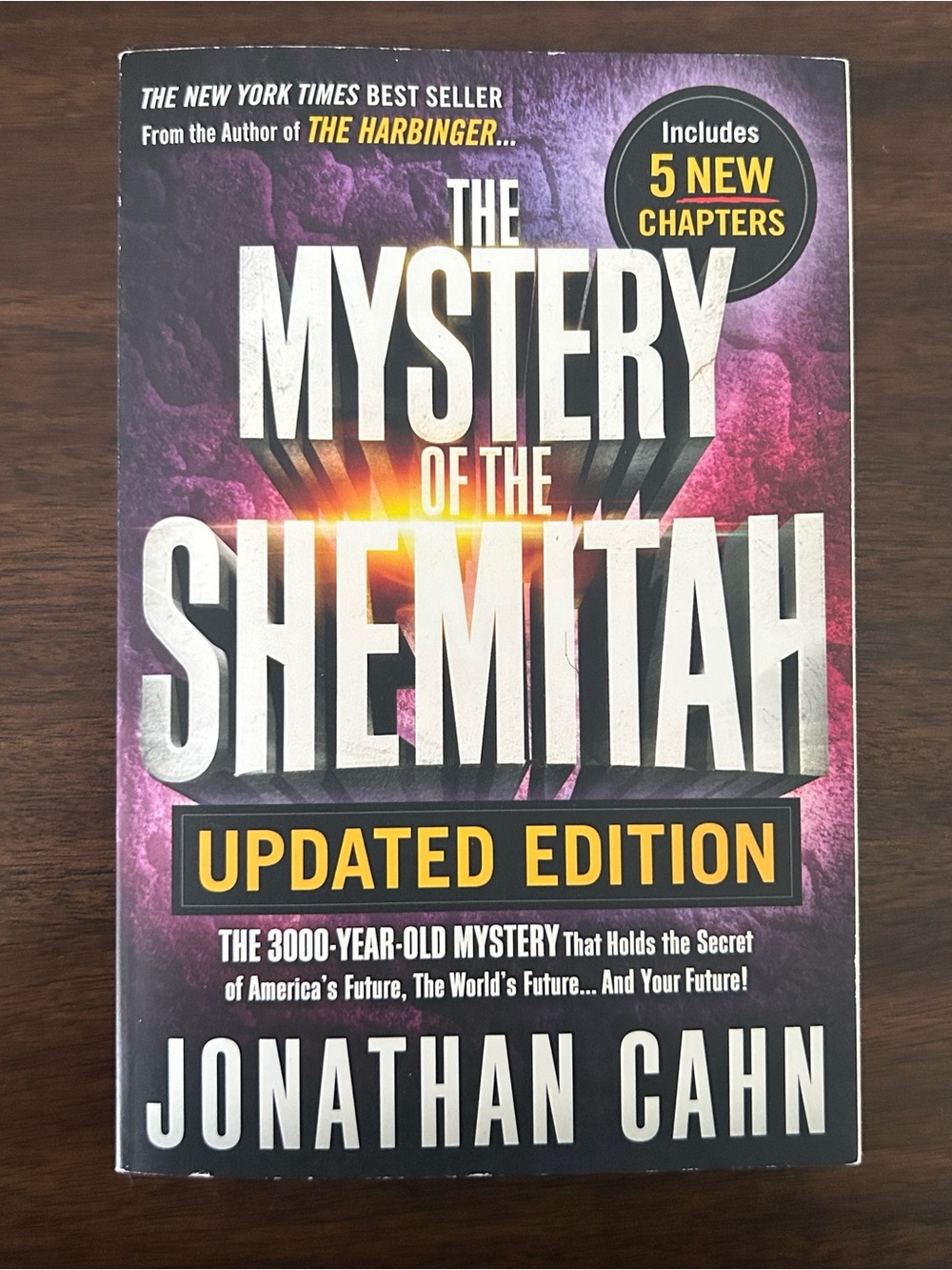 The Mystery of the Shemitah Book New York Times Bestseller Updated Edition